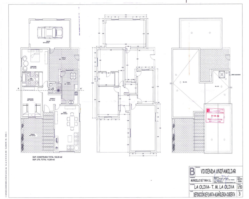 Layout Plan La Oliva Land Fuerteventura for sale